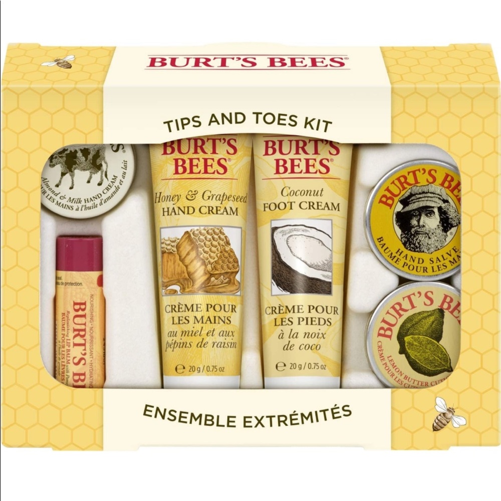 Burt's Bees Tips and Toes Kit